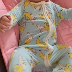 Little Sleepies Bananas 3-6 Months